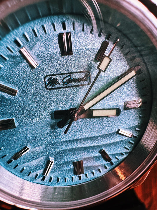 "Half-Shell Continual" Automatic Watch - 36 or 40mm - High Tide Dial