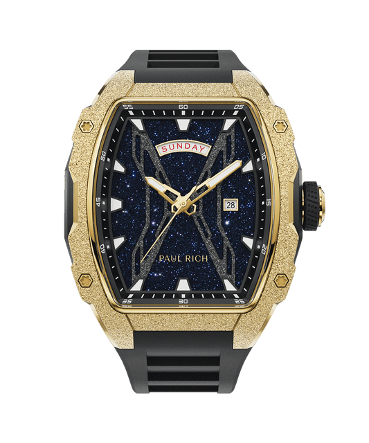 Astro Day & Date Mason Gold