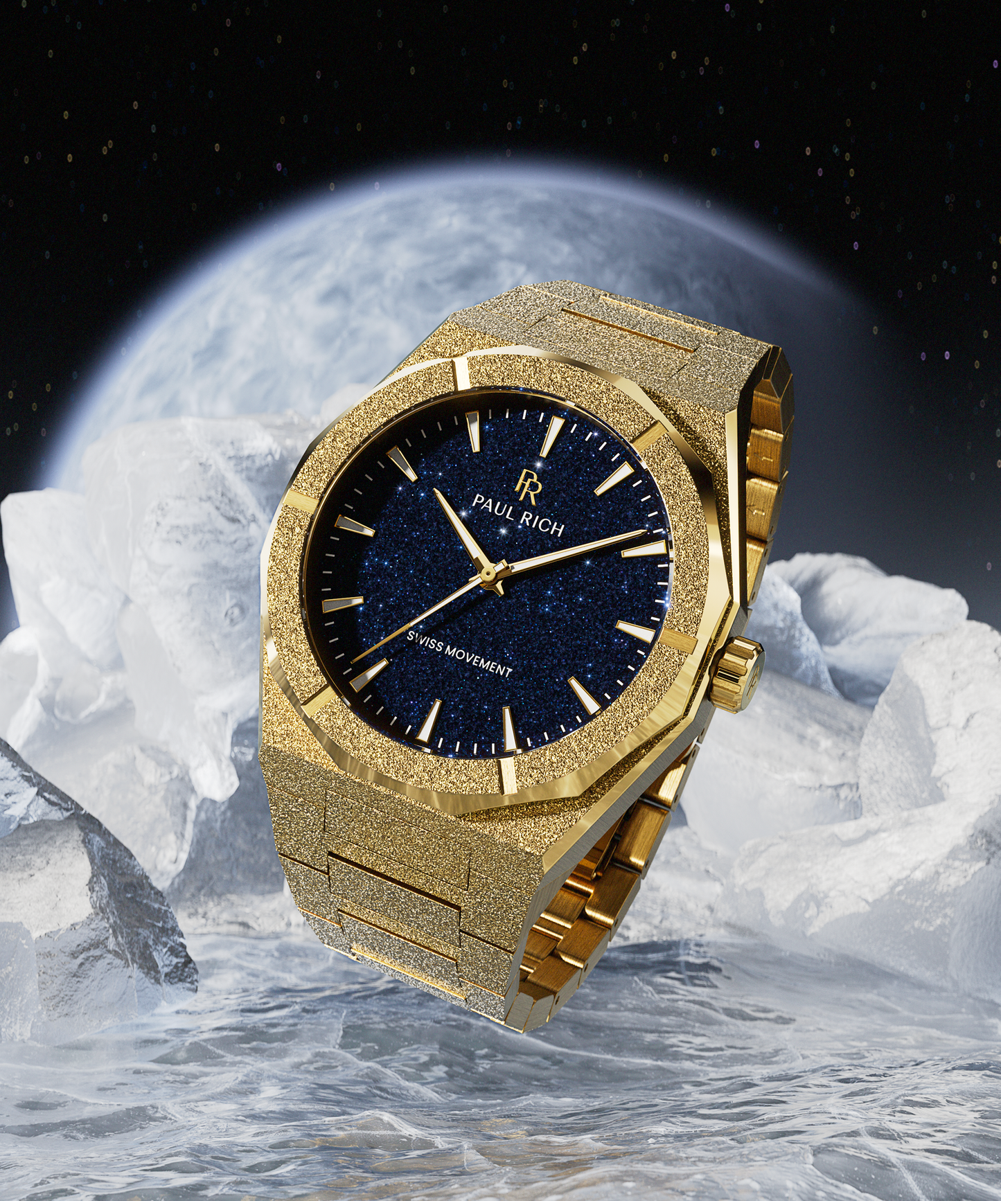 Frosted Star Dust II Gold